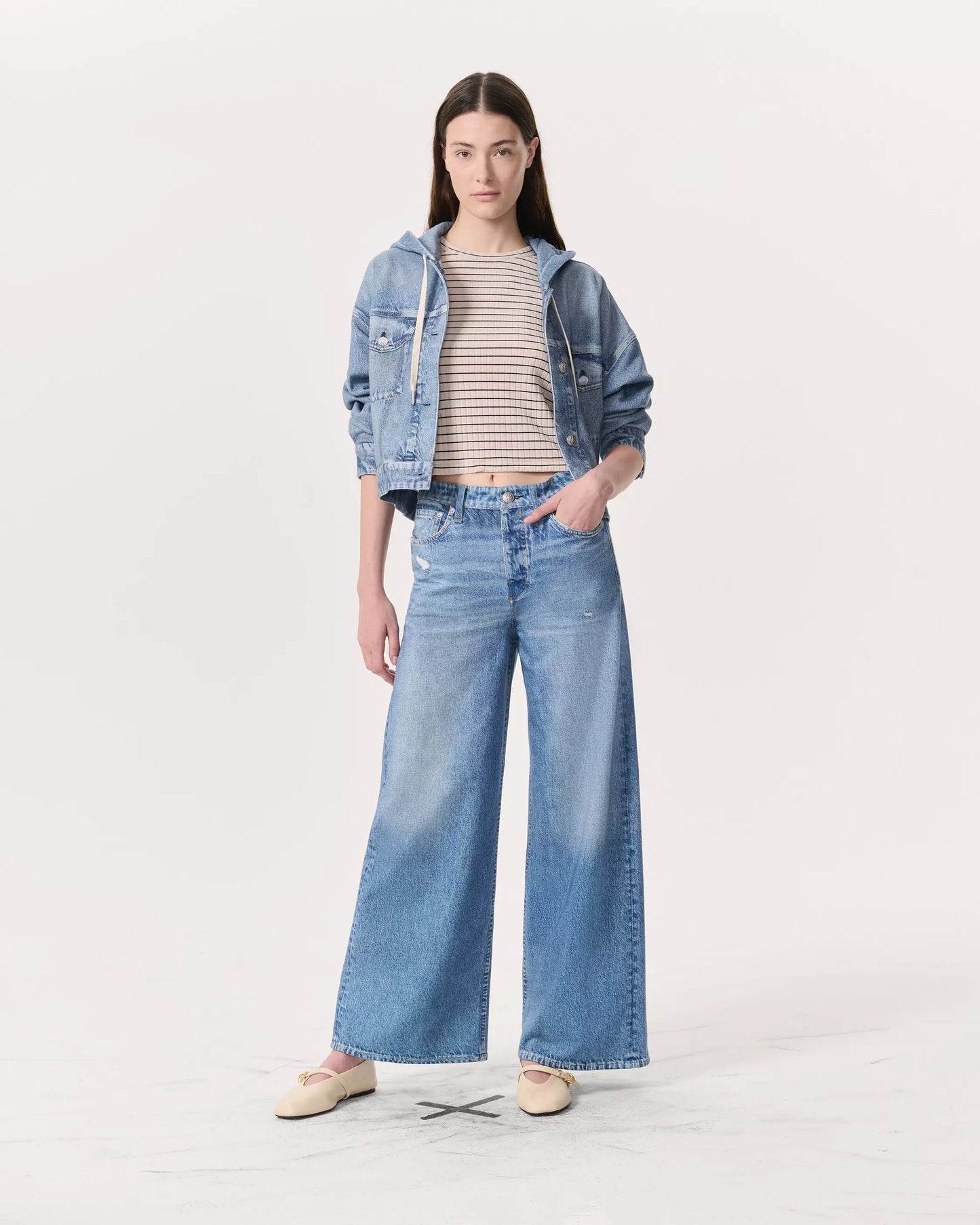 Wide Sweatpants Jeans